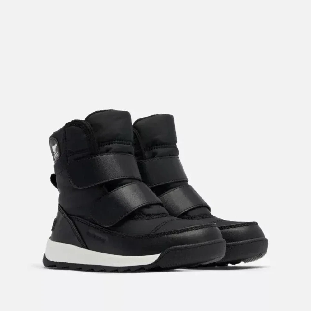 Sorel Whitney II Strap 1930352-010 Toddlers Black Waterproof Winter Boots ZAP928